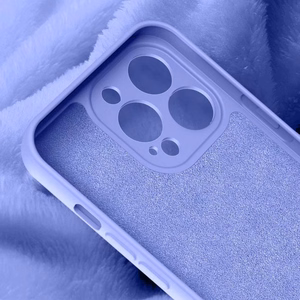 Силиконовый чехол для Xiaomi Redmi Note 11 Pro 5G / 11 Pro / 11E Pro светло-фиолетовый