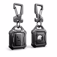 Tech-Protect Kevlar Pro macins priekš Apple AirTag 1/2 - Melns