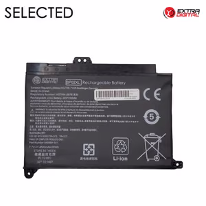 Portatīvā datora baterija HP BP02XL, 4500mAh, Extra Digital Selected