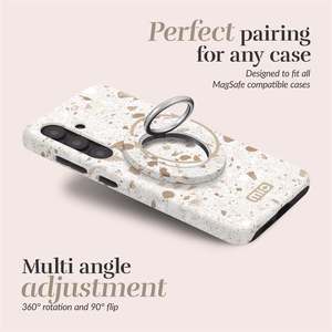 MIO Soft Terrazzo Magsafe Case Compatible Ring Holder