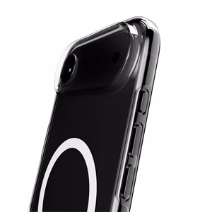 Puro Impact caurspīdīgs D3O TPU+PC magnētiskais viedtālruņa apvalks iPhone 17 Air - caurspīdīgs