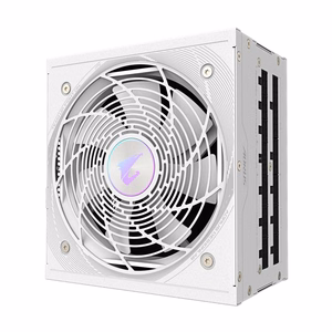 GIGABYTE AORUS ELITE P850W ICE barošanas bloks - PCIe 5.0, 80 PLUS Platinum, pilnībā modulārs dizains, 120mm ventilators, ATX 3.0 saderīgs, ES kontaktdakša