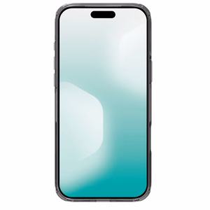 Nillkin Nature TPU Pro viedtālruņa apvalks iPhone 17 Pro Max – daļēji caurspīdīgs melns