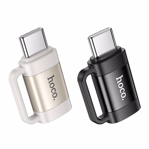 Adapteris OTG USB C uz Lightning Hoco 3A UA31E melns