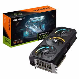 GIGABYTE GeForce RTX 5090 GAMING OC 32G Grafiskā karte - 32GB GDDR7, 512bit, PCI-E 5.0, 2550MHz Core Clock, 3 x DP 2.1b, 1 x HDMI 2.1b, NVIDIA DLSS 4, GV-N5090GAMING OC-32GD