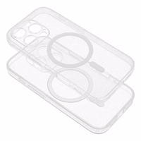 Magnētiskais caurspīdīgs viedtālruņa apvalks CLEAR MAG COVER saderīgs ar MagSafe, paredzēts SAMSUNG S26 Ultra