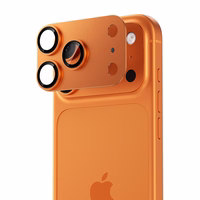 Benks Tempesarkans glass Glass Warrior Metal Integrated Lens Protector (C070) Iphone 17 Pro Max (lens 3 pieces) oranžs