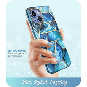 Supcase Cosmo viedtālruņa apvalks iPhone 14 Plus - zils