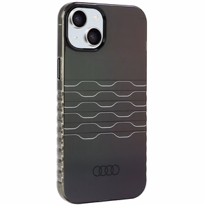 Audi IML MagSafe viedtālruņa apvalks iPhone 15 Plus / 14 Plus - melns