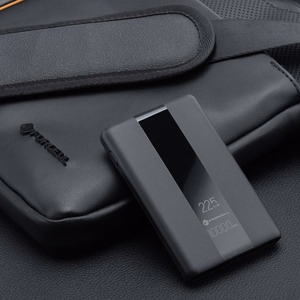 Forcell portatīvais lādētājs F-Energy Energo P10K2 QC3.0 PD 3A 22,5W 10000 mAh melns