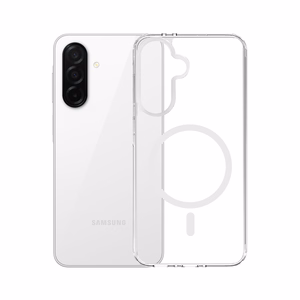 3mk Armor Magnētiskais apvalks Samsung Galaxy A26 5G viedtālrunim - caurspīdīgs