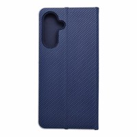 Viedtālruņa apvalks LUNA Book Carbon paredz SAMSUNG A17 zils
