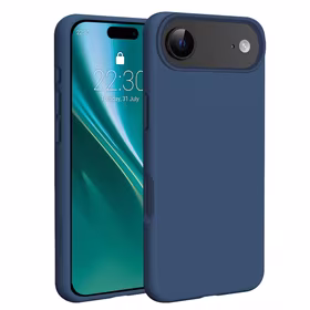 Etteri Silikona Mag maciņš for iPhone 17 Air tumši zils