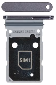 SIM kartes turētājs Samsung A576 A57 5G pelēks oriģināls (service pack)