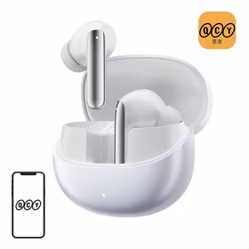 TWS QCY MeloBuds Pro HT08 austiņas, ANC (baltas)