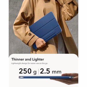 ESR Rebound magnētiskais apvalks iPad Air 10,9" (2020/2022) / 11" (2024/2025/2026) - tumši zils