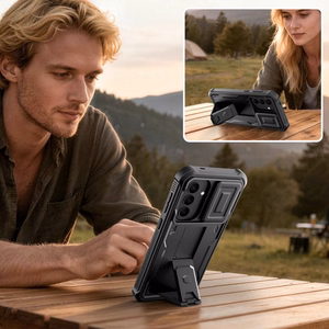 Tech-Protect Kevlar Cam+ maciņš 2 gab. komplektā priekš Samsung Galaxy A57 5G - melns