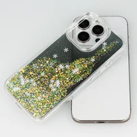 Snowflake Series viedtālruņa apvalks Iphone 15 Pro melns