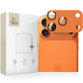 Kameras aizsardzība Tech-Protect CamFull Fit+ Apple iPhone 17 Pro Max Cosmic Orange