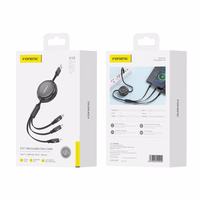 FONENG bezvadu 3in1 lādētājs CP126 15W balts