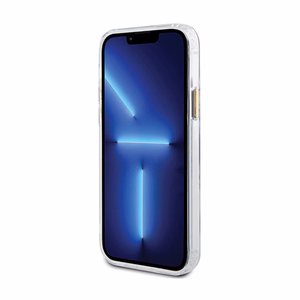 Guess GUHMP12MHTRMD Metal Outline vāciņš ierīcei iPhone 12 / 12 Pro 6.1", ar MagSafe, zelta krāsā