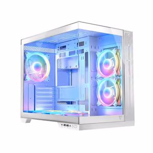 Корпус MODECOM Volcano Panorama ARGB 5F MIDI белый