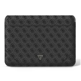 Guess 4G Uptown Triangle Logo apvalks 13–14" klēpjdatoram - melns