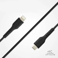 SBS TECABLELIGTC1K USB-C - Lightning kabelis 1 m - melns