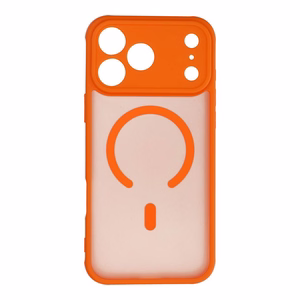Чехол для iPhone 17 Pro Max Full Matte Mag Cover совместимый с MagSafe оранжевый
