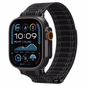 Spigen WBF0 ремешок для Apple Watch 44 / 45 / 46 / 49 mm — черный
