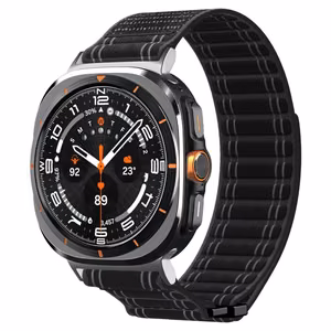 Spigen WBF0 ремешок для Samsung Galaxy Watch Ultra 47mm — черный
