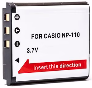 Casio, baterija NP-110