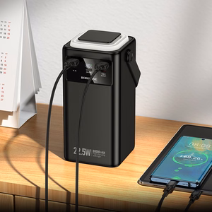 Ārējā baterija Power Bank Borofone BJ65B 22.5W 80000mAh melns
