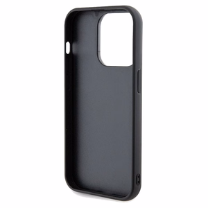 Guess Disco Metal Script viedtālruņa apvalks iPhone 14 Pro Max – melns