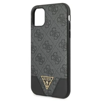Guess 4G Triangle Collection viedtālruņa apvalks iPhone 11 6.1" / Xr - Pelēks