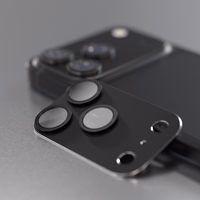 Etteri full camera lens guard for iPhone 17 Pro Max melns