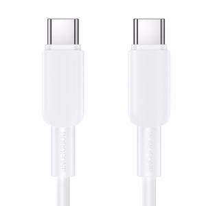 Balts Borofone BX127 Regalo USB-C–USB-C kabelis, 1 m, 20 gab. iepakojumā