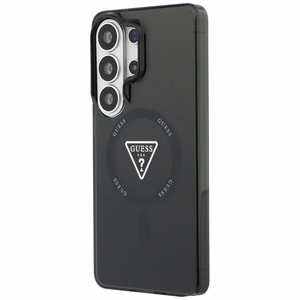 GUESS maciņš for SAMSUNG S26 Ultra GUHCS26L5HC4MLSK (Magnetic IML Gradient Triangle) melns
