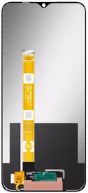 LCD screen Oppo A16/A16s/A54s (2021) ar touch screen Melns ORG