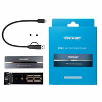 SSD enclosure PATRIOT MEMORY TXD M.2 NVME 1.3 up to 8TB (PV810UPNGM) pelēks
