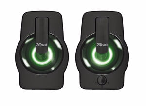 Trust Gemi RGB skaļruņi, 12W PMPO, melni