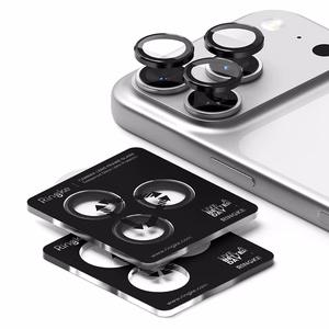 Ringke Kameras Rāmja Aizsargs 2 komplekts iPhone 17 Pro / 17 Pro Max - melns