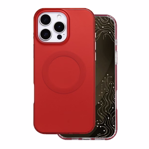 Tecto Shield Mistiq Mag vāciņš iPhone 16 Pro Max 6,9", sarkans