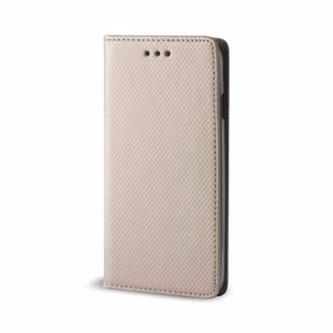 Smart Magnet case for Motorola Moto G86 gold