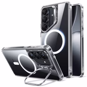 ESR Classic Hybrid Kickstand MagSafe futrālis Samsung Galaxy S26 - Caurspīdīgs