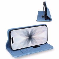 Wonder Smart maciņš iPhone 17 miglas zils