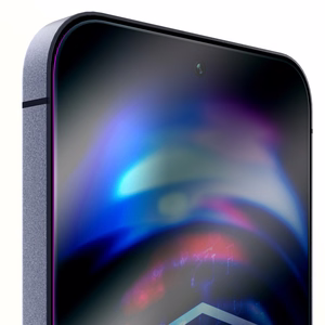 9H tempered glass with 3mk HardGlass Max Privacy filter for iPhone Air