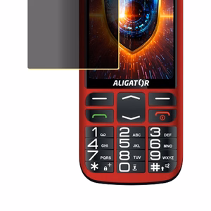 3mk Silky Matt Privacy – privātuma ekrāna aizsargs modelim Aligator A830 Senior