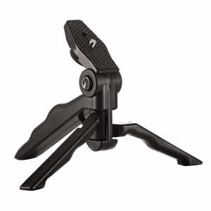 Stiprinājums ar mini statīvu GoPro SJCAM sporta kamerām - melns