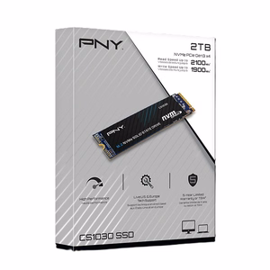 SSD disks PNY CS1030 2TB M.2 2280 PCI-E x4 Gen3 NVMe